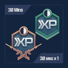 Double Boost + Weapon XP Tokens - [ 30Mins ]