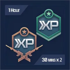 Double Boost + Weapon XP Tokens - [ 1 Hour ]