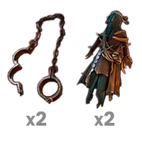 Andariel Materials  (x2 Shackles & x2 Doll)