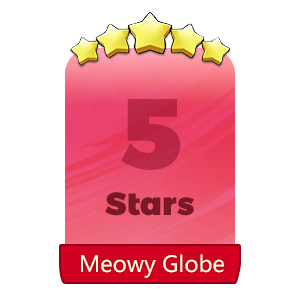 Meowy Globe 5Stars-S9-9