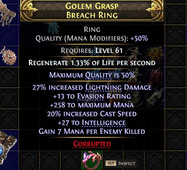 GOLEM GRASP BREACH RING