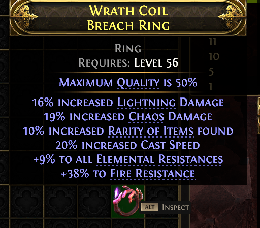 WRATH COIL BREACH RING