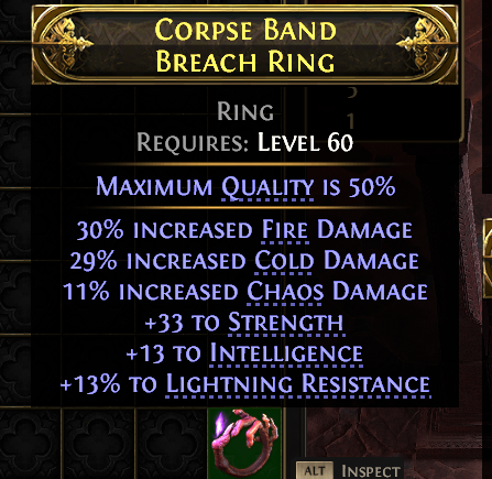 CORPSE BAND BREACH RING