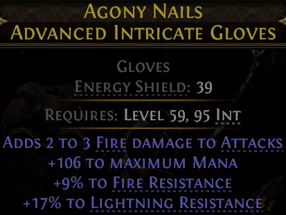 AGONY NAILS ADVANCED INTRICATE GLOVES