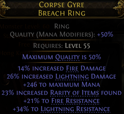 CORPSE GYRE BREACH RING