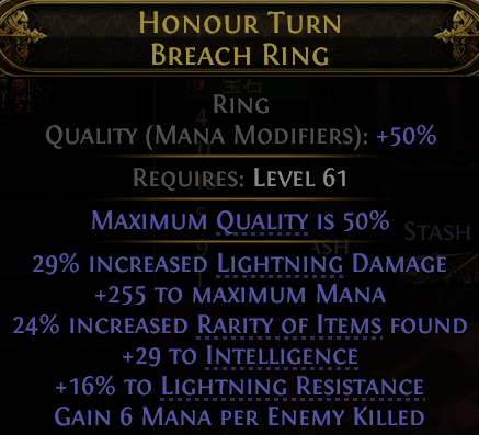 HONOUR TURN BREACH RING